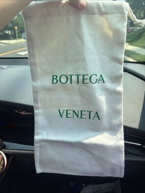 BOTTEGA VENETA DRAWSTRING DUST BAG